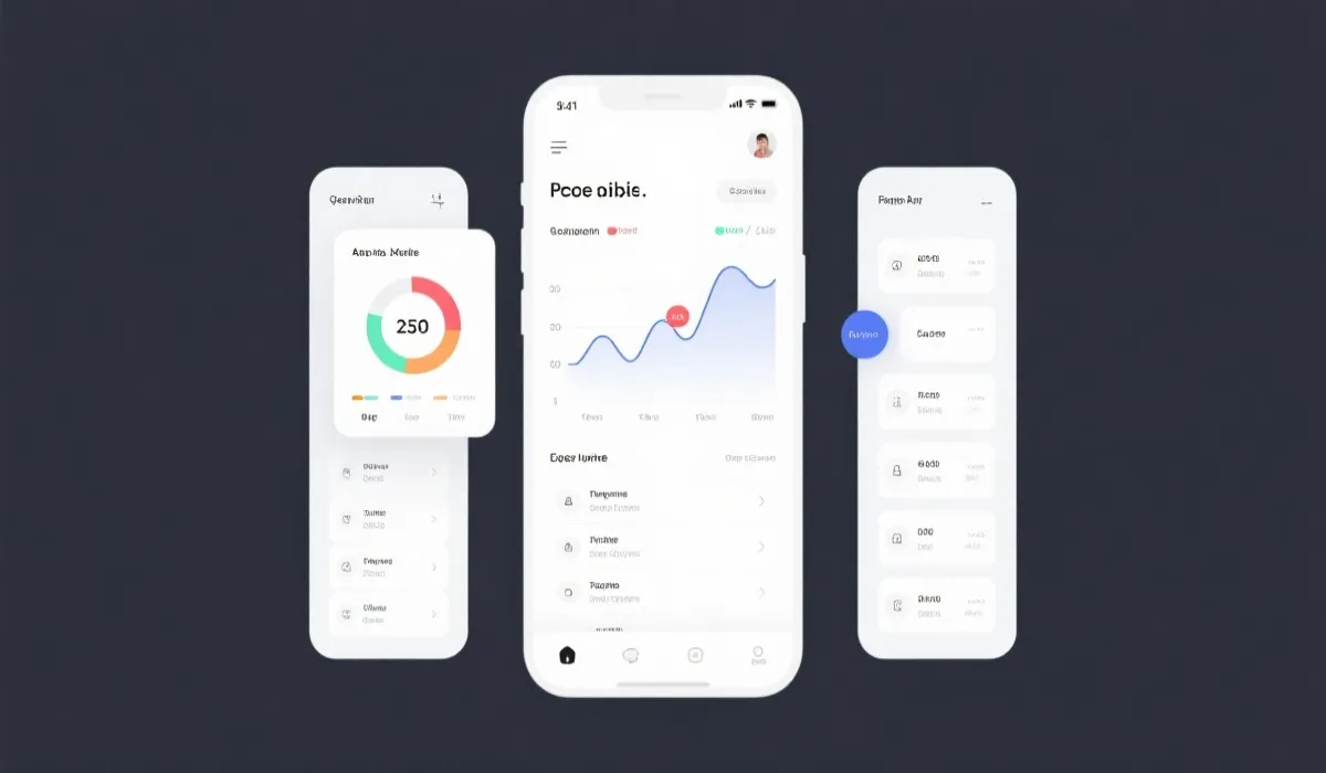 移动端界面示意