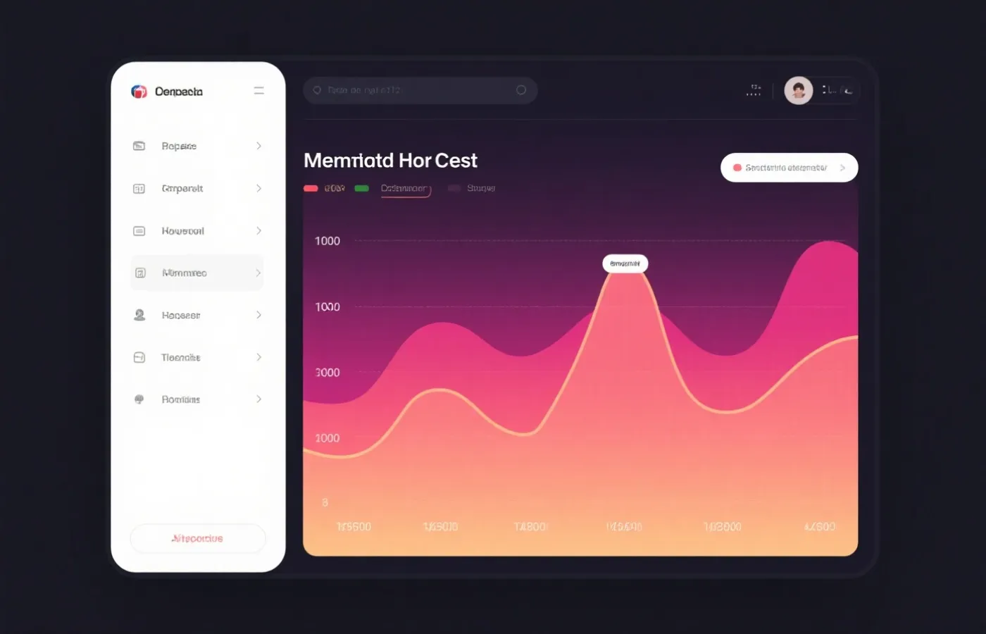 趋势与热力图示意